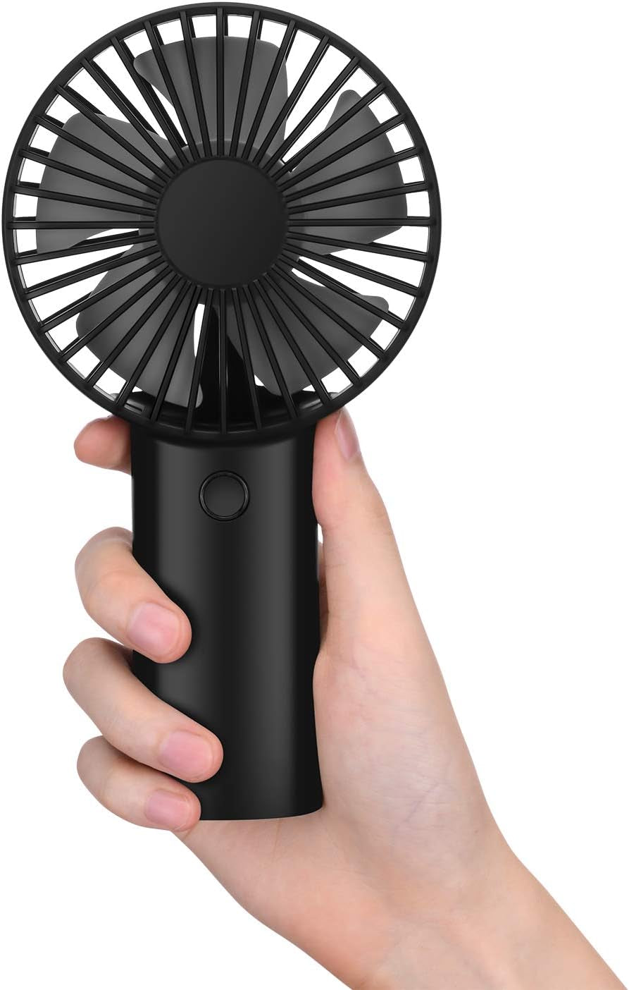 Rechargeable Portable Handheld Fan with 4400mAh Battery, 6-15 Hours Runtime for Outdoor Activities, Ideal Summer Gift for Men and Women